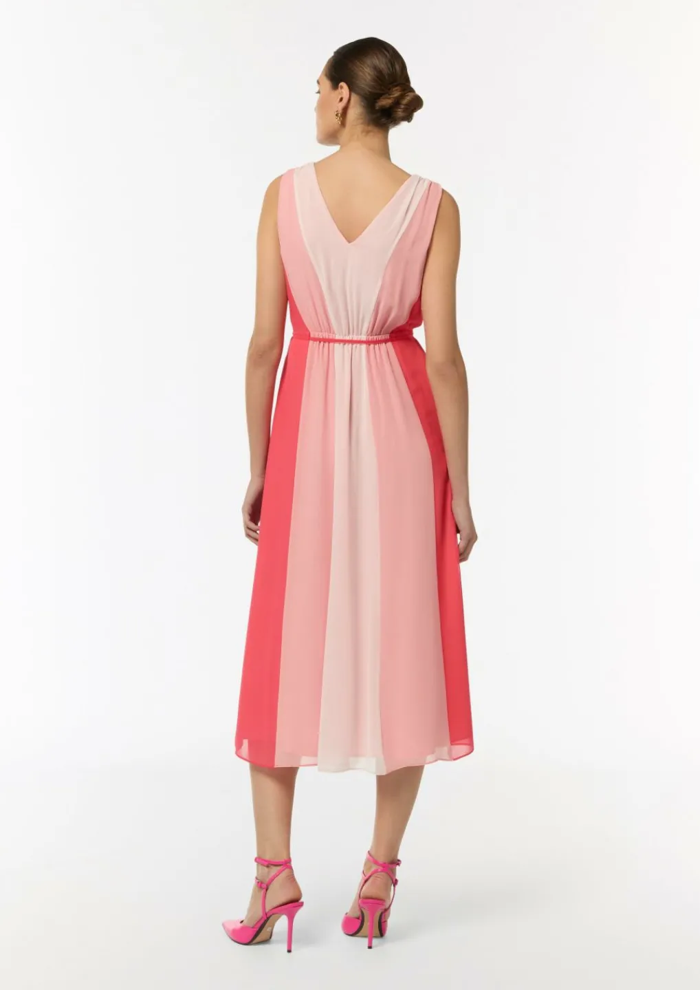 Midikleid aus Viskose-Comma Fashion