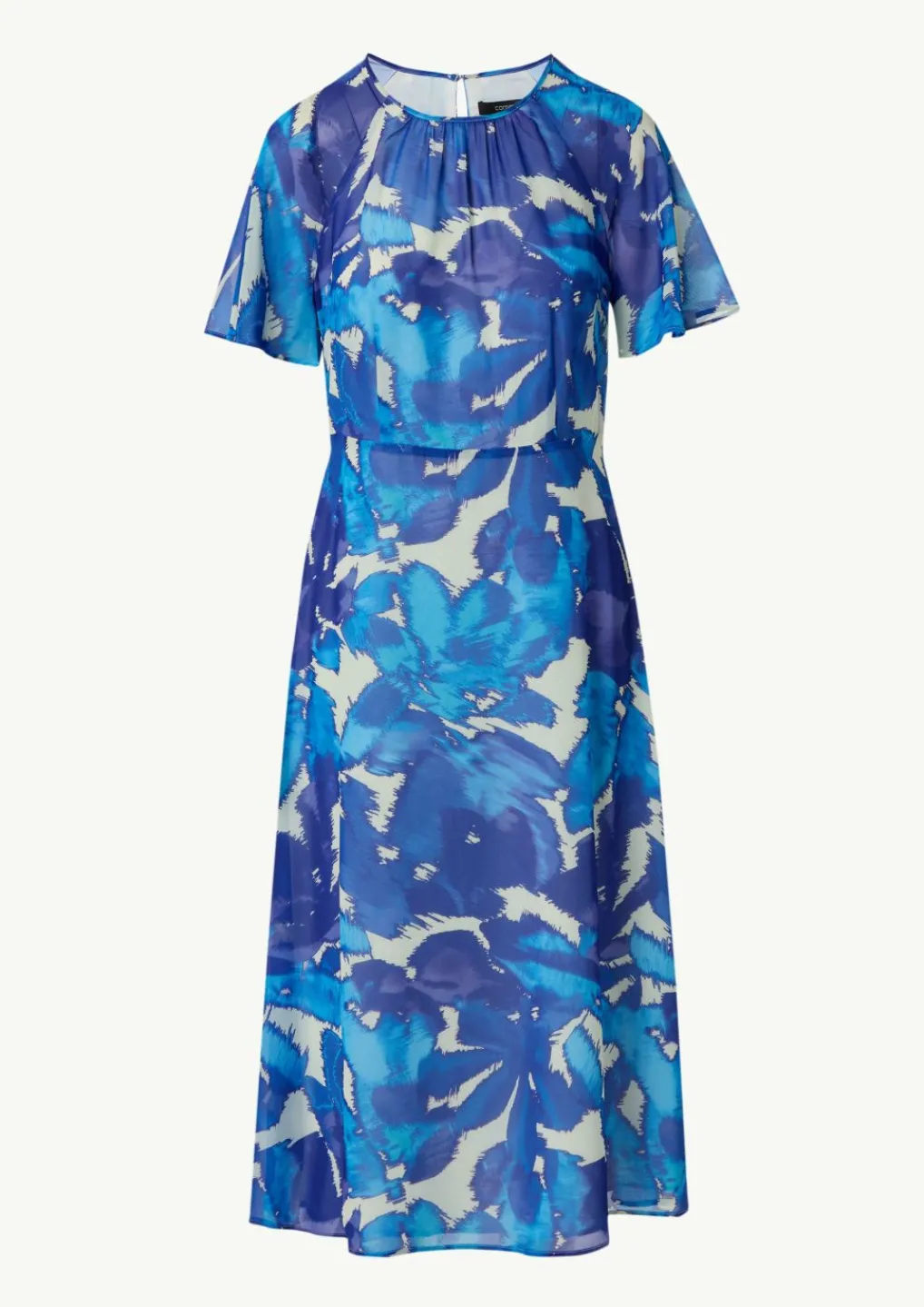 Midi-Kleid aus Webware-Comma Outlet