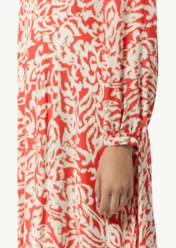 Midikleid mit Crêpestruktur-Comma Discount