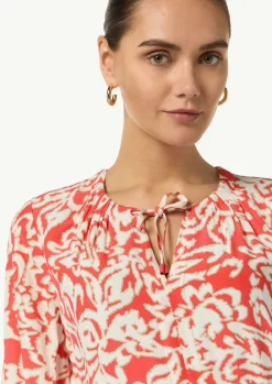 Midikleid mit Crêpestruktur-Comma Discount