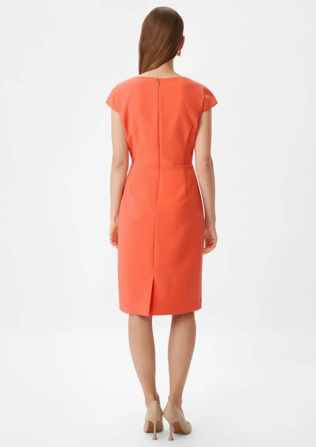Midi Kleid mit Teilungsnähten-Comma Sale