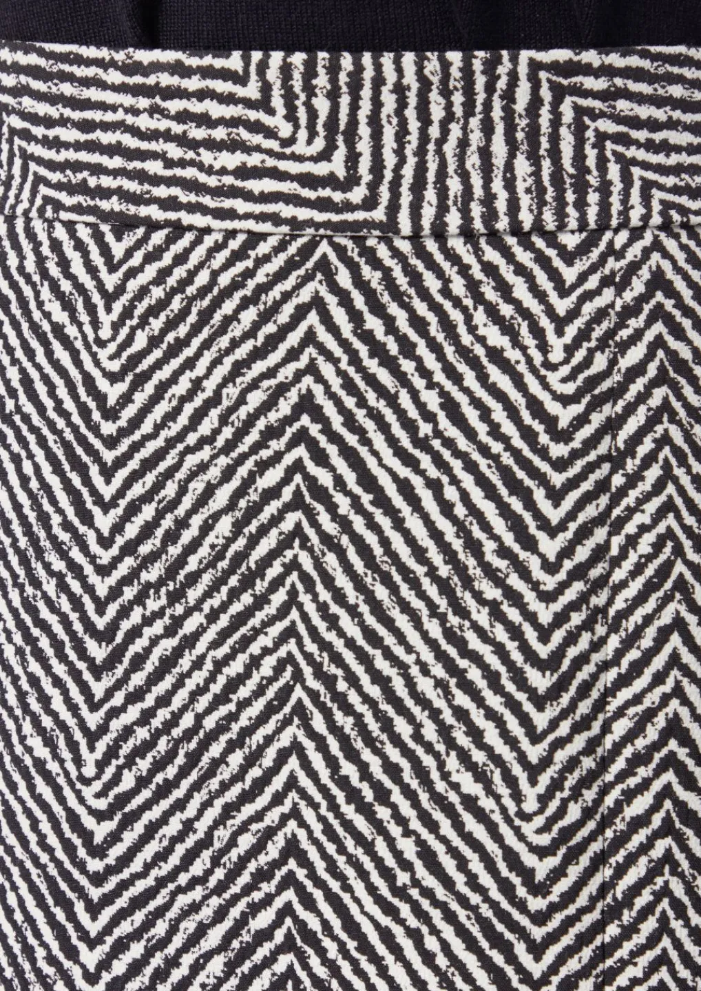 Midirock aus Jacquard mit Schlitz-Comma Sale
