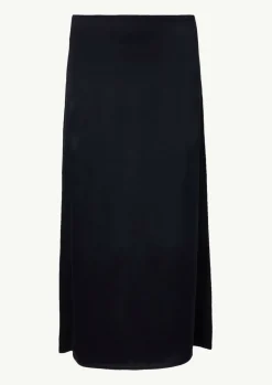 Midi-Rock aus Satin-Comma Fashion