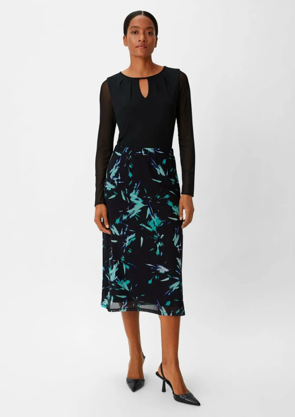 Midirock im Slim Fit-Comma New