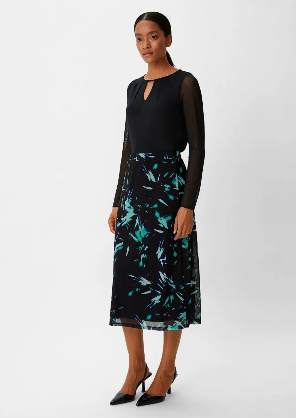 Midirock im Slim Fit-Comma New