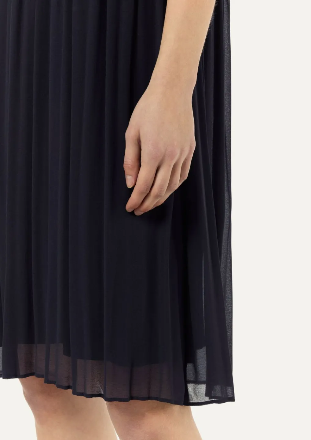 Minikleid aus Chiffon-Comma Outlet