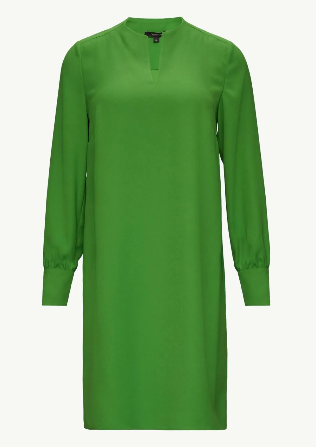Minikleid aus Crêpe mit Tunika-Ausschnitt-Comma Online