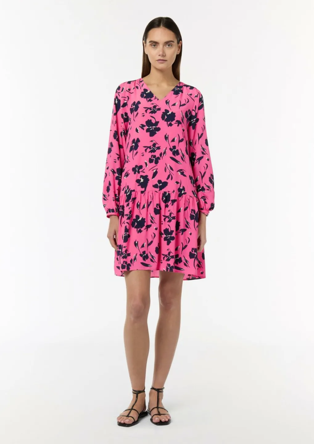Minikleid aus Viskose-Comma Best