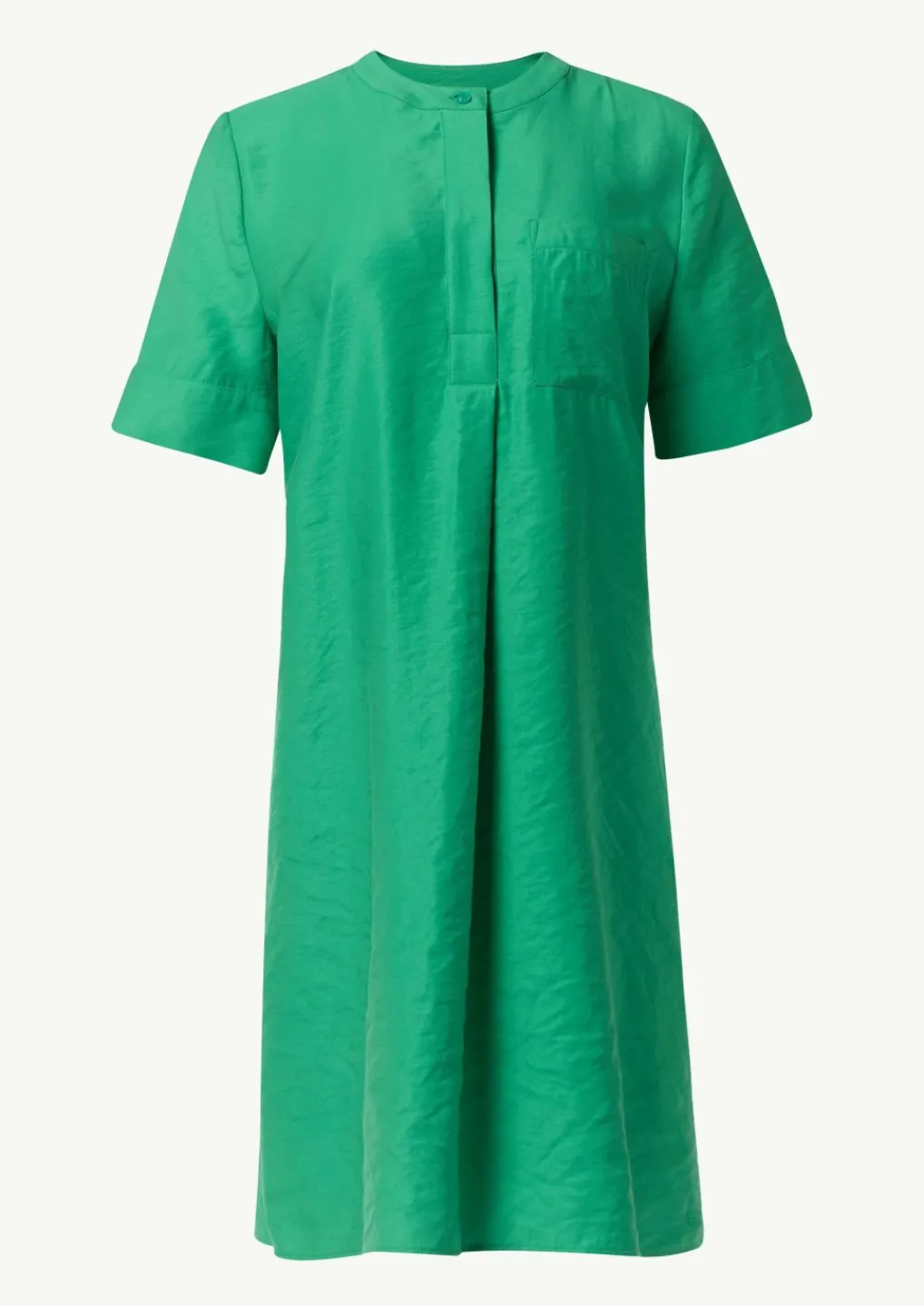 Minikleid mit Webstruktur-Comma Hot