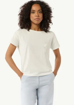 Modalmix-T-Shirt im Relaxed Fit mit Print-Comma Sale