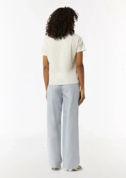 Modalmix-T-Shirt im Relaxed Fit mit Print-Comma Sale