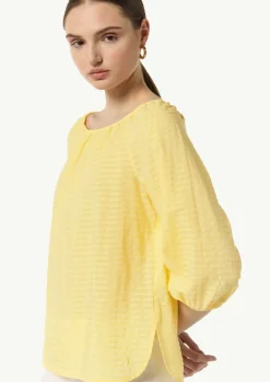 Off-Shoulder-Bluse aus Viskosemix-Comma Fashion