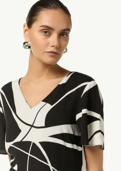 Overall mit Crêpestruktur-Comma Clearance