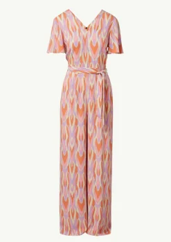 Overall mit Crêpestruktur-Comma Online