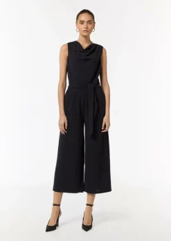 Overall mit Crêpestruktur-Comma Fashion