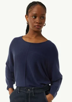 Oversized-Pullover mit Fledermausärmeln-Comma Clearance