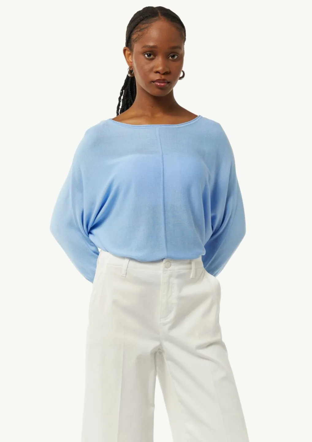 Oversized-Pullover mit Fledermausärmeln-Comma Online