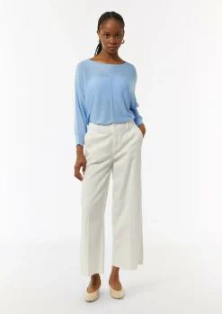 Oversized-Pullover mit Fledermausärmeln-Comma Online