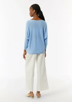 Oversized-Pullover mit Fledermausärmeln-Comma Online