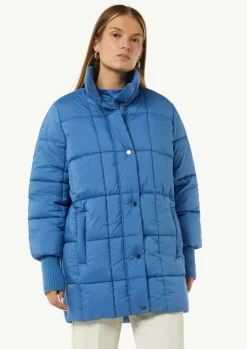 Oversized Steppjacke mit Ripp-Details-Comma Online