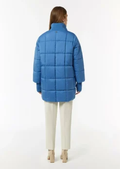 Oversized Steppjacke mit Ripp-Details-Comma Online