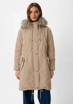 Parka mit abnehmbarem Kunstfell-Comma Sale