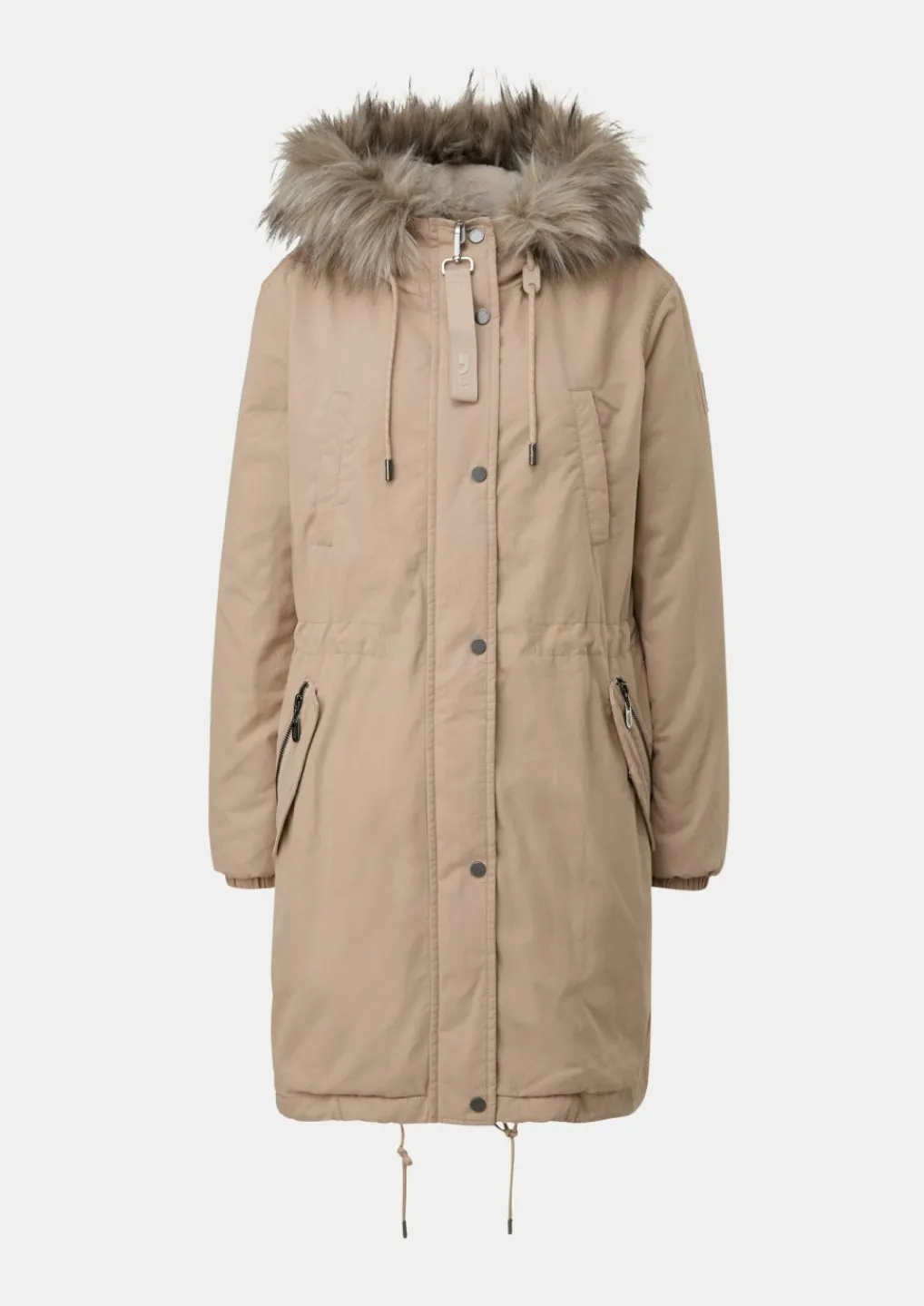 Parka mit abnehmbarem Kunstfell-Comma Sale