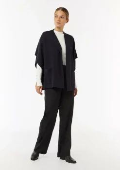 Poncho aus Viskosemix-Comma Clearance