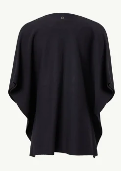 Poncho aus Viskosemix-Comma Clearance