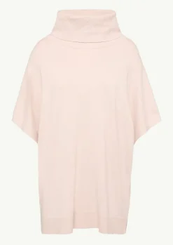 Poncho aus Viskosemix mit Rollkragen-Comma Online