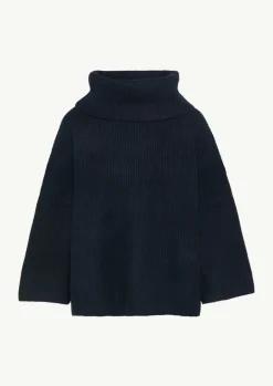 Poncho im Rippstrick-Comma Sale