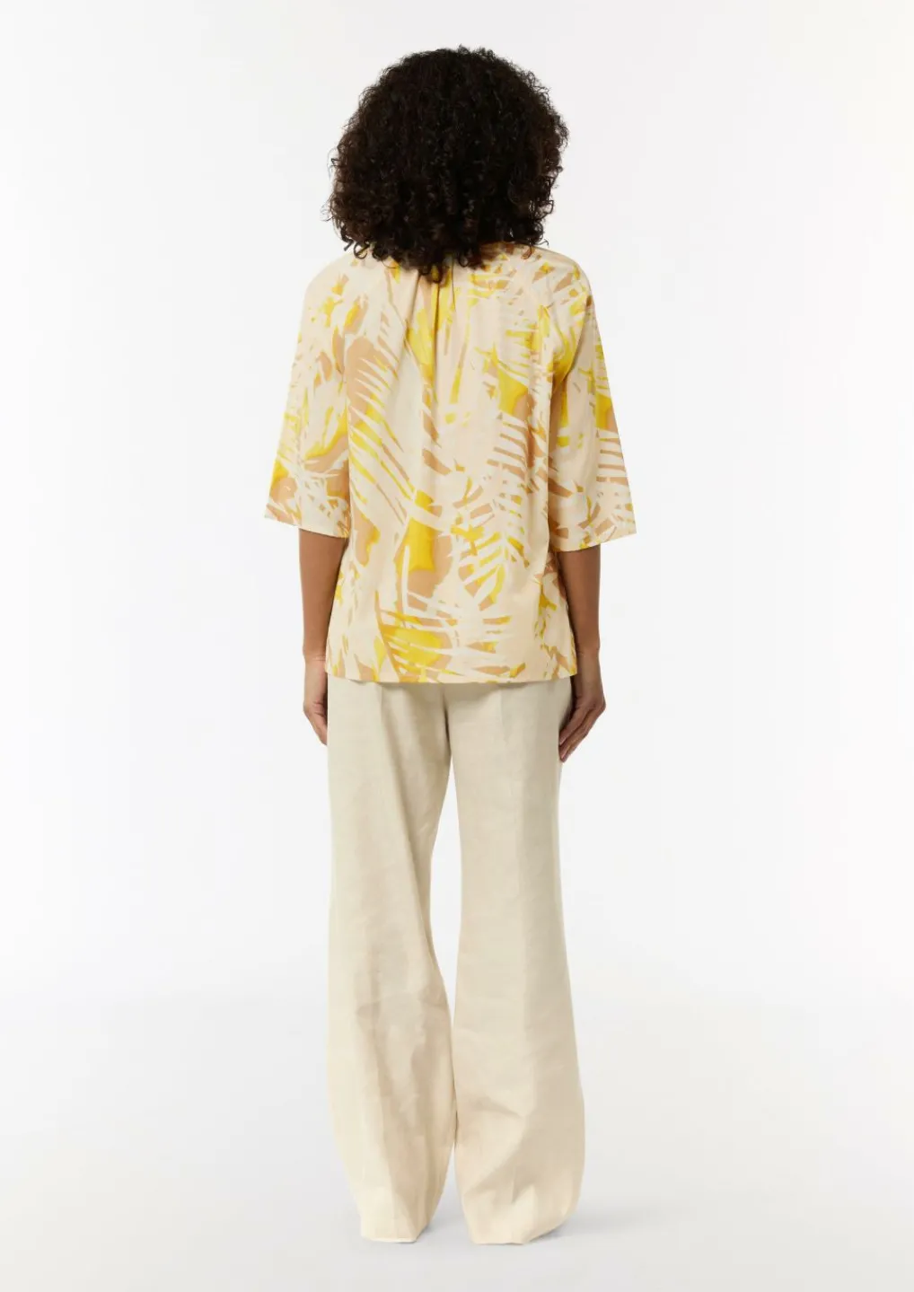 Print-Bluse im Loose Fit-Comma Fashion