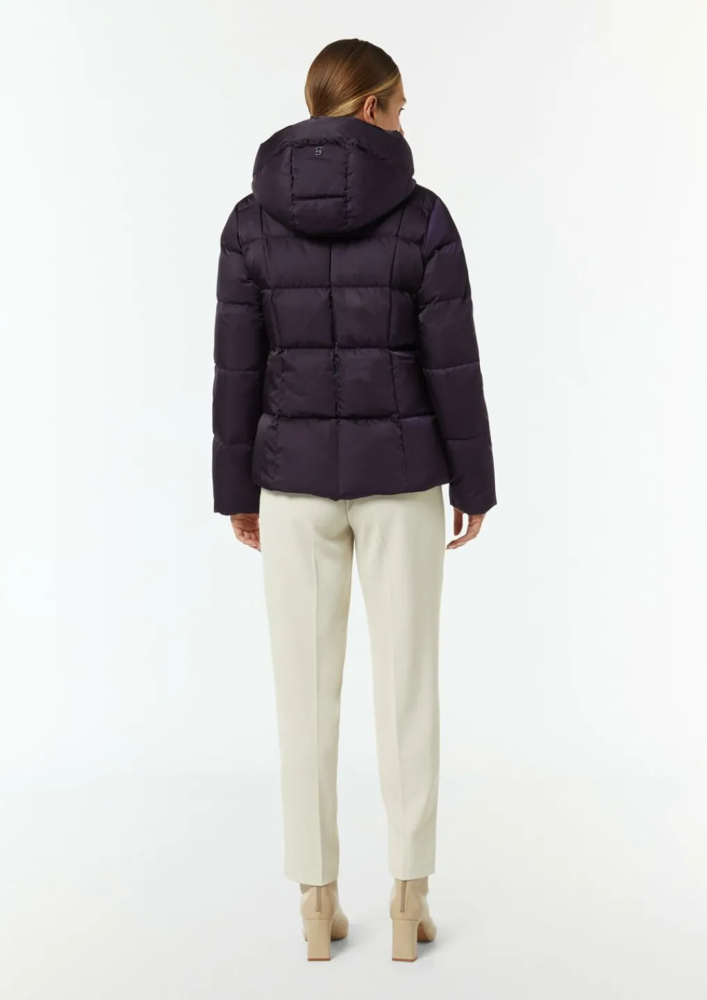 Puffer-Jacke mit weichem Innenkragen-Comma Discount