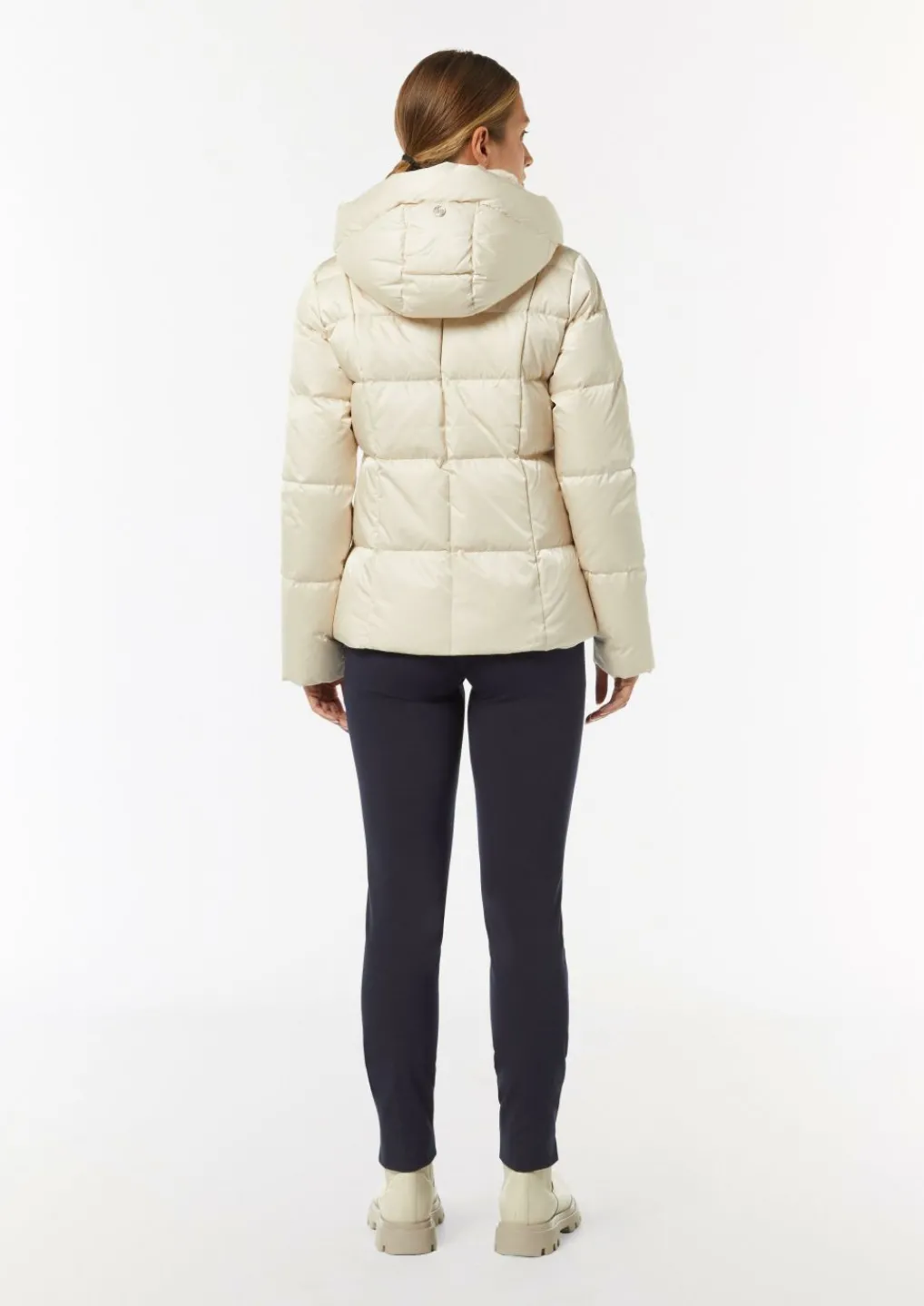 Puffer-Jacke mit weichem Innenkragen-Comma New