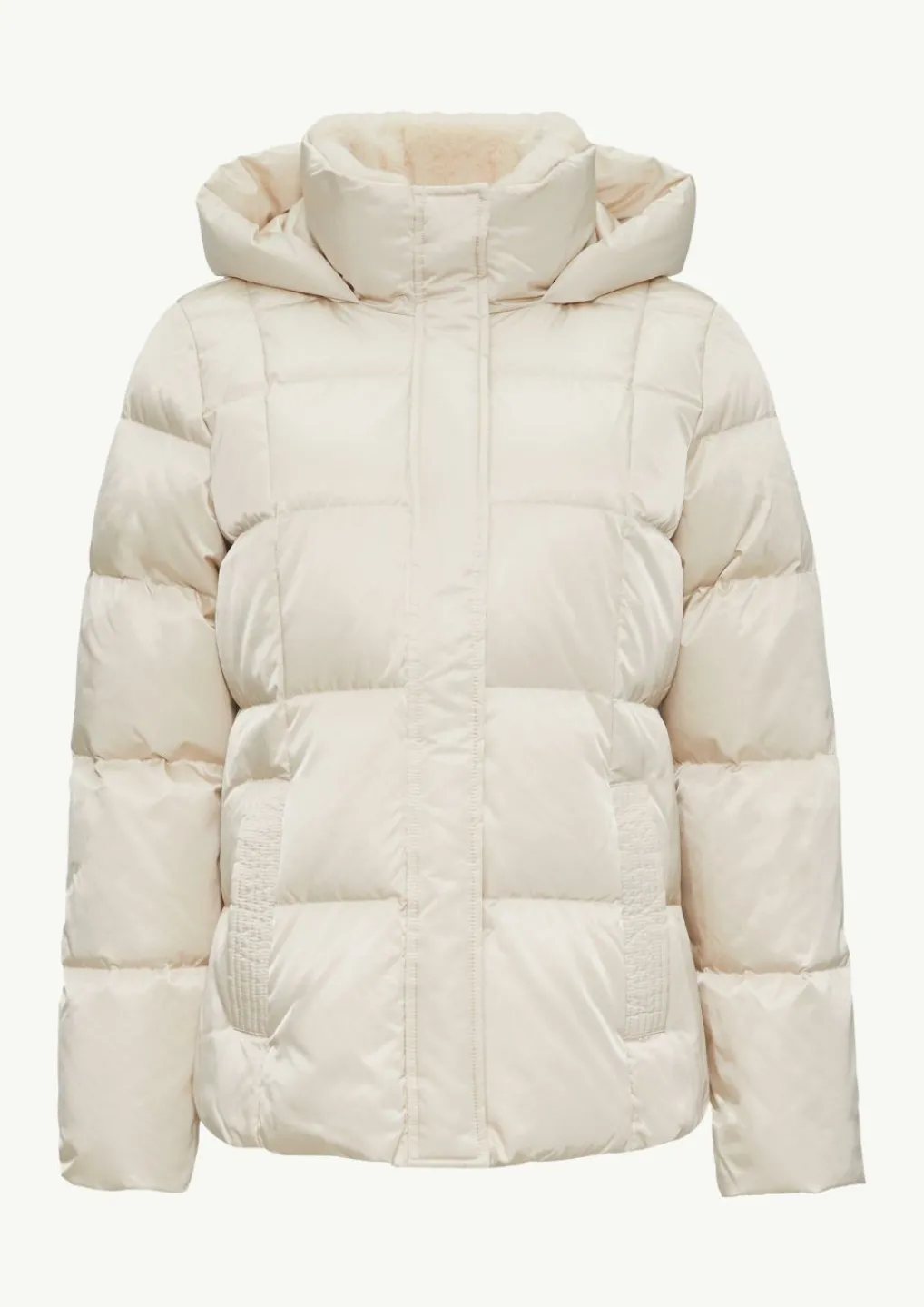 Puffer-Jacke mit weichem Innenkragen-Comma New