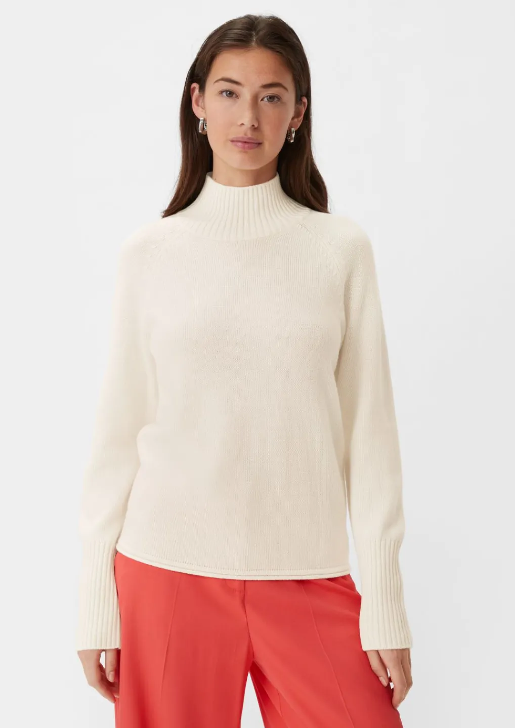 Pullover mit Crew Neck-Comma Discount