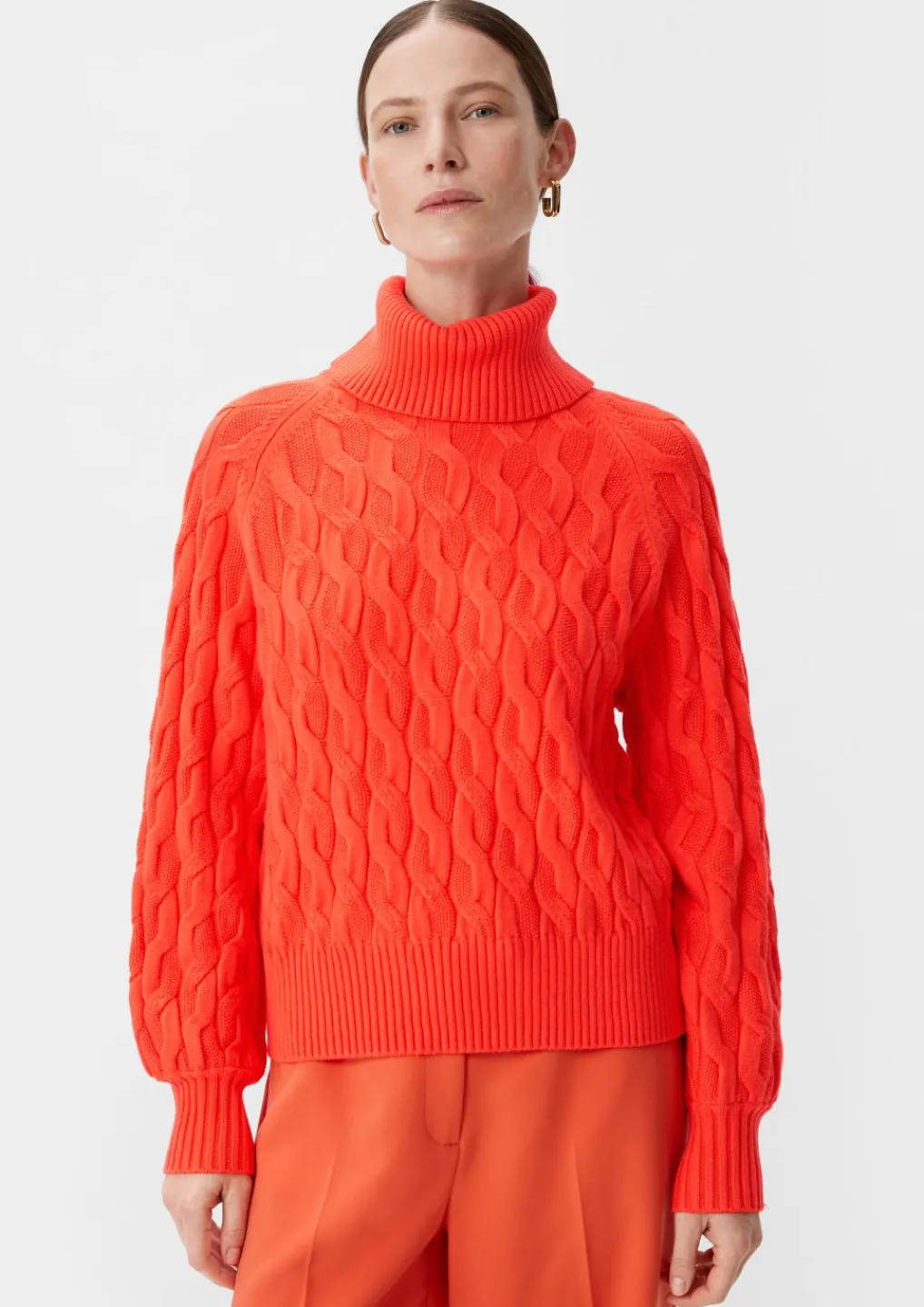 Pullover mit Strickmuster-Comma Outlet
