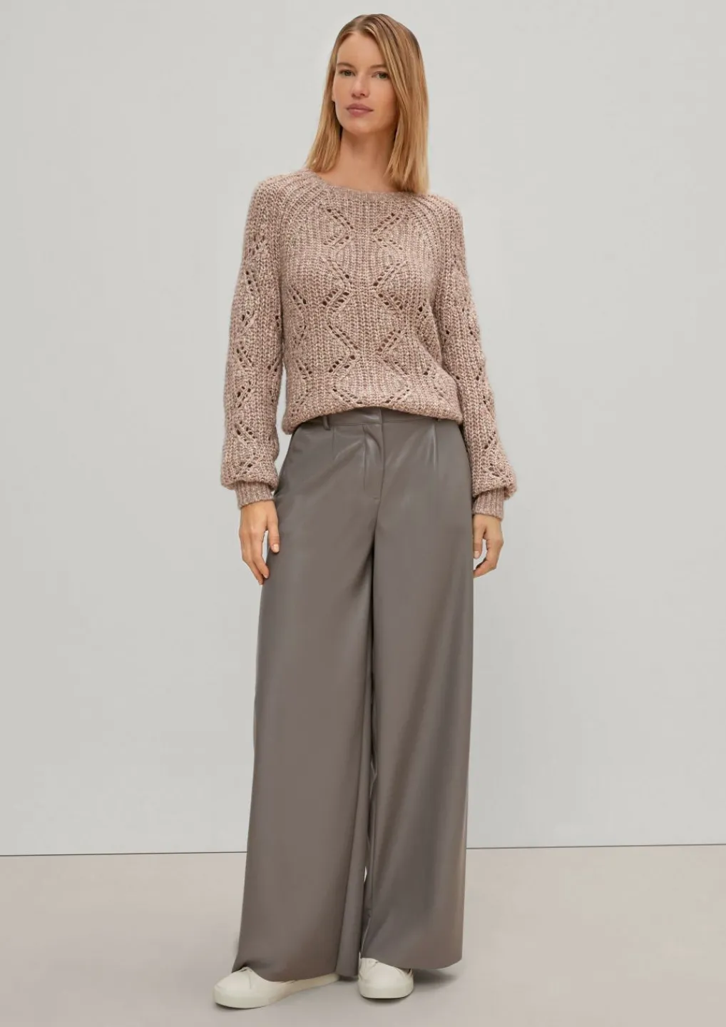 Pullover mit Strickmuster-Comma Discount
