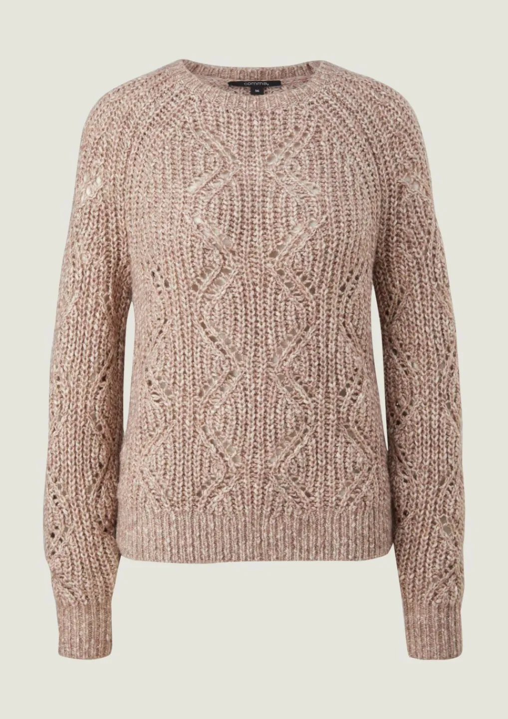 Pullover mit Strickmuster-Comma Discount
