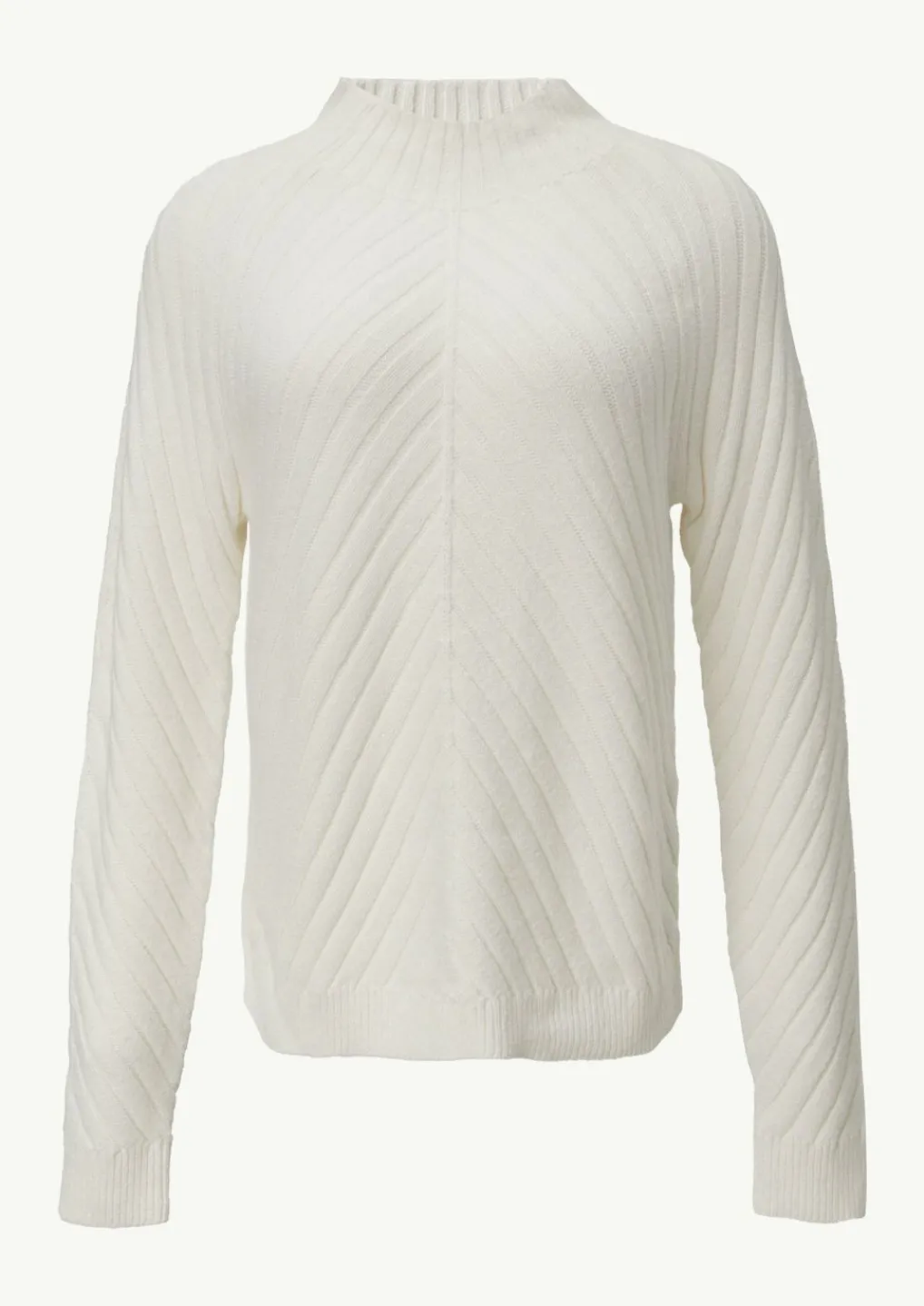 Pullover mit Strickmuster aus Baumwollmix-Comma Best