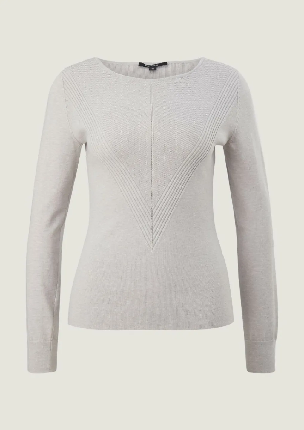Pullover mit Strukturmuster-Comma Sale
