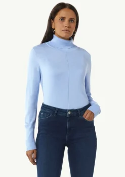 Pullover mit Turtleneck und Ziernaht-Comma Clearance