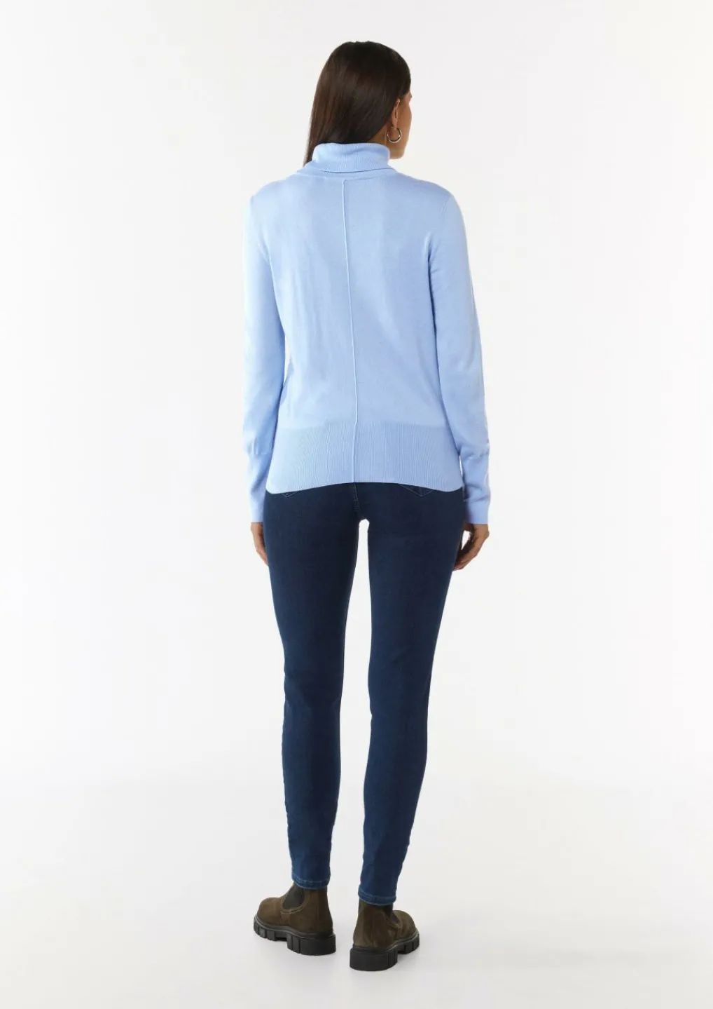 Pullover mit Turtleneck und Ziernaht-Comma Clearance