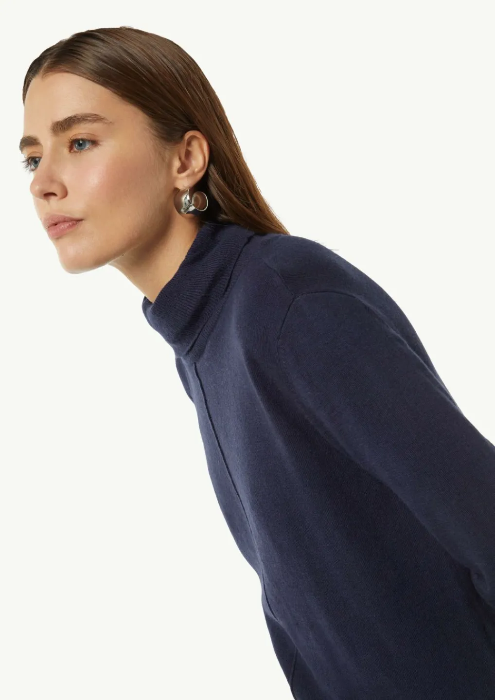 Pullover mit Turtleneck und Ziernaht-Comma Hot
