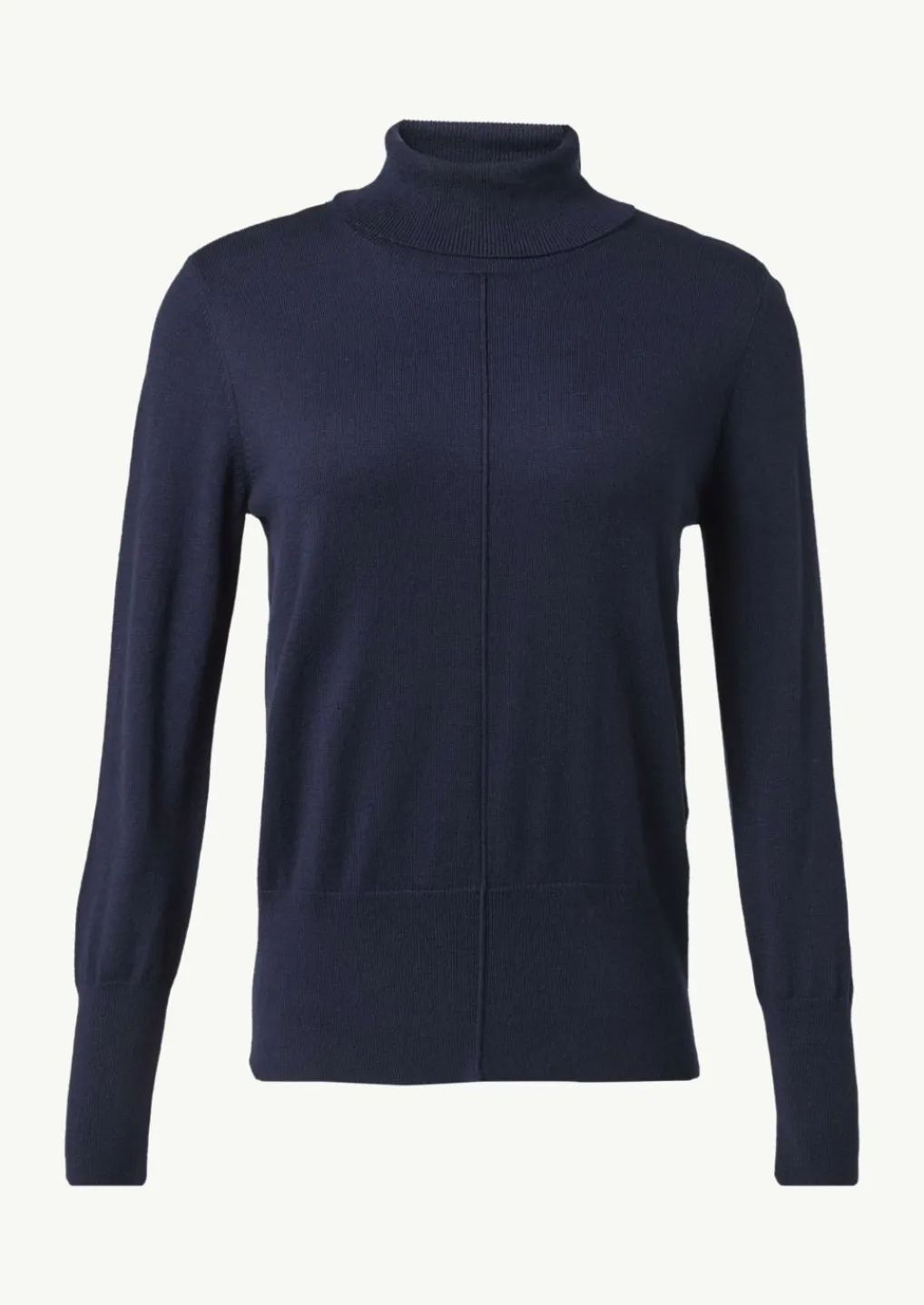 Pullover mit Turtleneck und Ziernaht-Comma Hot