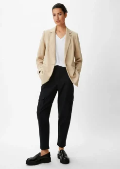 Regular: Cargohose aus Viskosemix-Comma Best