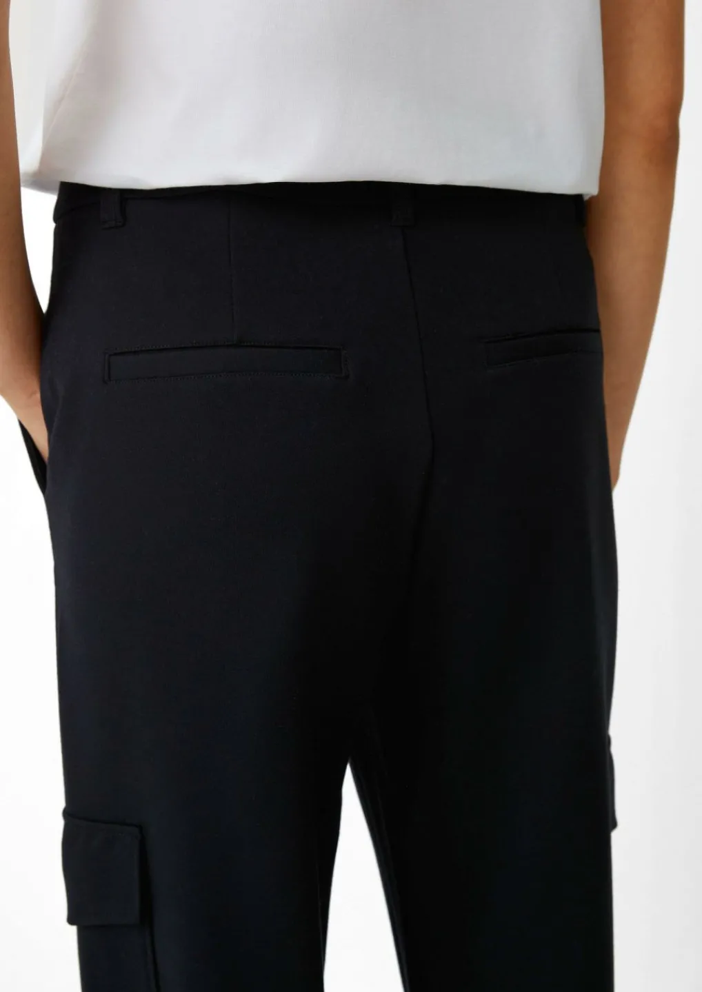 Regular: Cargohose aus Viskosemix-Comma Best
