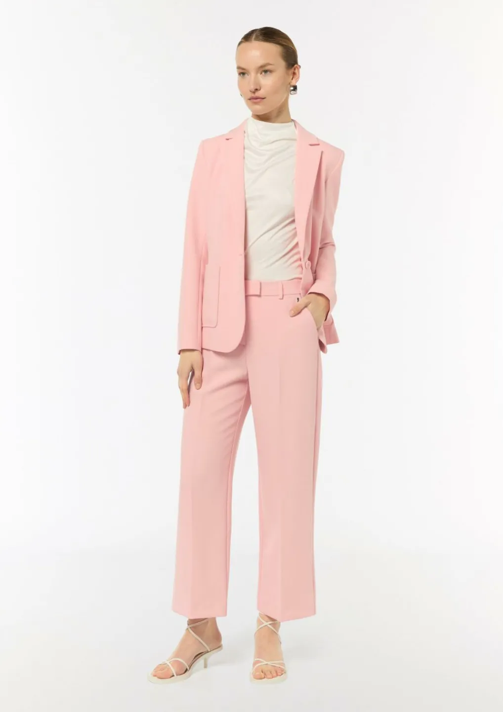Regular: Culottes mit Herringbone-Muster-Comma Discount
