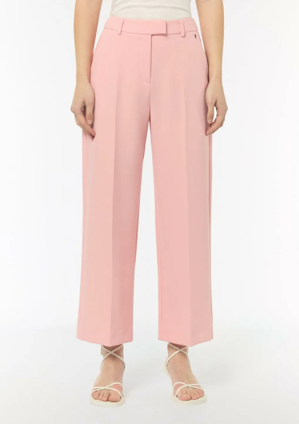 Regular: Culottes mit Herringbone-Muster-Comma Discount