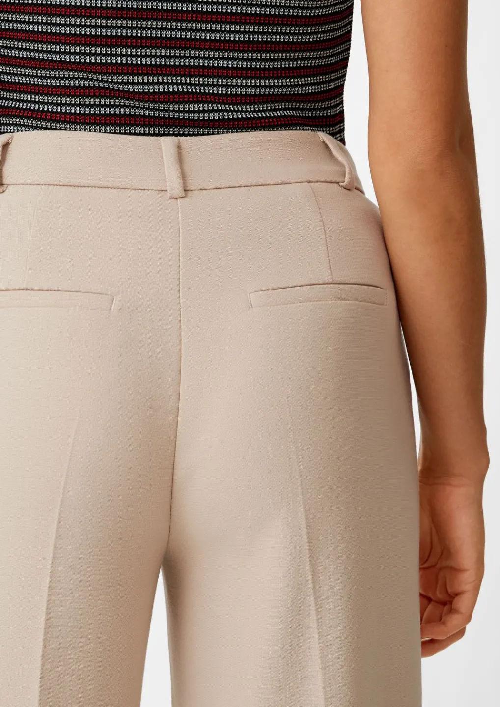 Regular: Hose aus Viskosemix-Comma Clearance